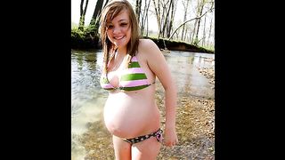 Fidanzate amatoriali incinte compilation