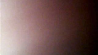 Figa nera bagnata e pelosa