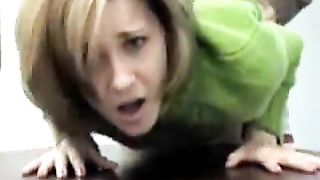 Segretaria bionda 21enne troia