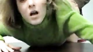 Segretaria bionda 21enne troia