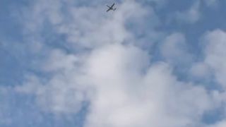 Bionda carina formosa scopata a pecorina all'aperto