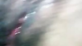 Rosso cazzo liscio nella fica di giovane indonesiana