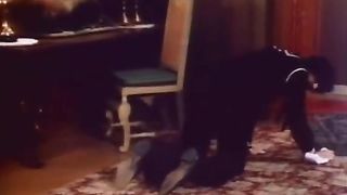 Splendida ragazza bruna sbattuta nel manicotto succoso