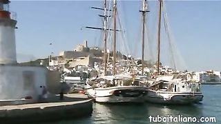 Sega e pompino da bionda fidanzata italiana