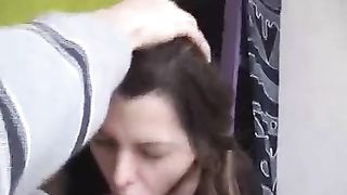 Bruna assetata di sperma