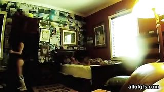 Brunetta legata scopata in culo