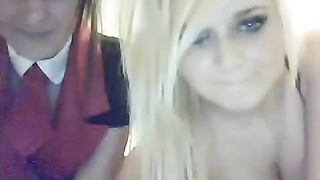 Due volgari studentesse in webcam privata