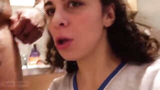 Un grosso pisello nero per la mogliettina insaziabile