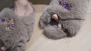 Scopo i piedini di mia moglie appena torna dalla palestra