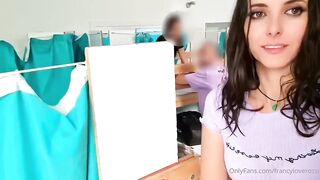 Troietta erasmus scopata all'ostell odella gioventù