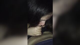 Brunetta italiana brava bocchinara