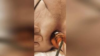 Vibratore completamente dentro