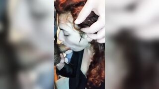 Bel bocchino fidaznata rossa amatoriale