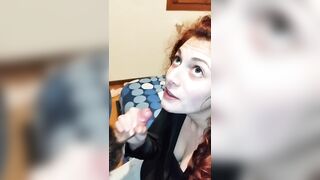 Bel bocchino fidaznata rossa amatoriale