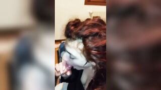 Bel bocchino fidaznata rossa amatoriale