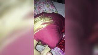 Biondina di Milano bravissima succhiatrice di minchia