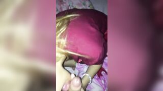 Biondina di Milano bravissima succhiatrice di minchia