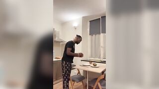 Cazzo jamaicano per la fidanzata del cornuto milanese