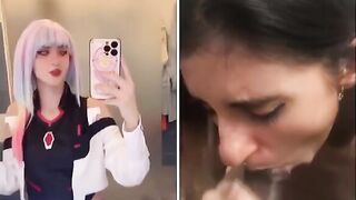 Italiana porcella spompina cazzo nero eneorme