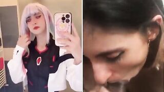 Italiana porcella spompina cazzo nero eneorme