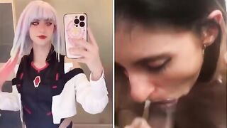 Italiana porcella spompina cazzo nero eneorme