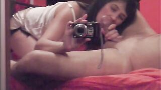 Francesca mi succhia e lo filma con la telecamera