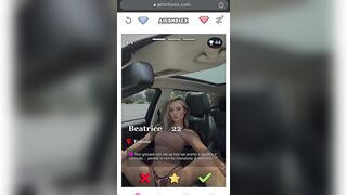 Bella ragazza scopa un grosso cazzo