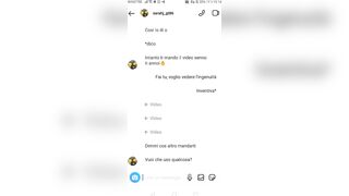 Morettina si sditalina la passera e manda il video al fan