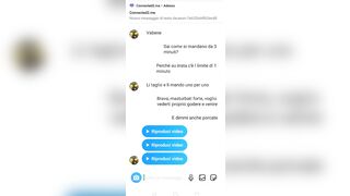 Morettina si sditalina la passera e manda il video al fan