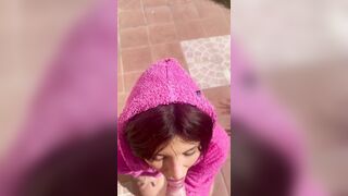 Pompino all'aperto 2