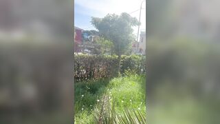 Pompino all'aperto 2