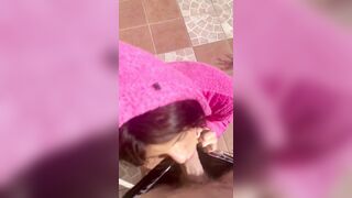 Pompino all'aperto 2