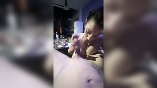 Sbocchinato dalla vicina di casa tettona