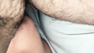 Moglie vorace di uccello lo succhia in POV