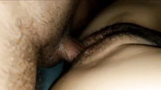 Bel cazzo italiano curvo nella figa pelosa