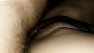 Bel cazzo italiano curvo nella figa pelosa