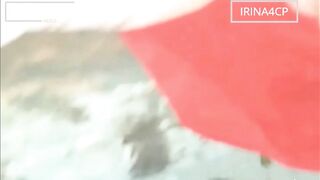 IRINA IN SPIAGGIA DI NOTTE SCOPATA E SBORRATA DA SCONOSCIUTI