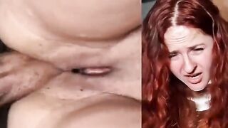 Rossa italiana inculata e farcita di sperma