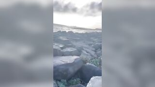 Mi fa un pompino in riva al mare