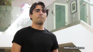 Getting caught wanking leads to anal