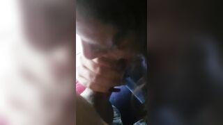 Sempre con il cazzo in bocca!