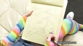 She thinks about cocks all the time